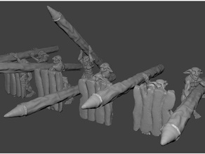 duende de lanza la falange regimiento criaturas boardgame no molestar fantasía reyes guerra en miniatura las miniaturas tablero mesa wargame warhammer 3d print model - Mito3D