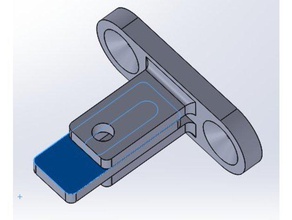 optique e arrêt limiteur 3d de l'imprimante accessoires butée interrupteur fin course capteur 3d print model - Mito3D