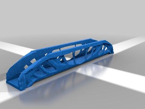 topology optimized bridge buildings structures civil engineering 3d print model - Mito3D