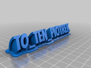 piotrek totenpiotrek v1 1 bureau de personnalisé 3d print model - Mito3D