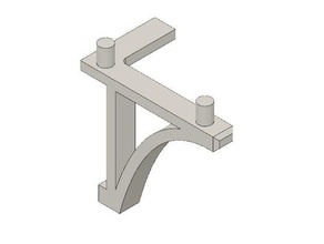 window shelf bracket decor 3d print model - Mito3D