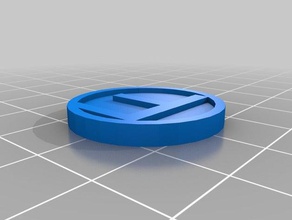 token coins badges customized 3d print model - Mito3D
