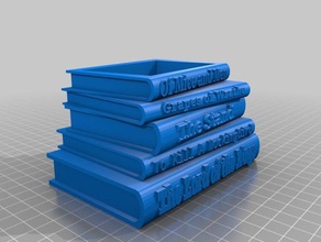 book planter updated 3d printing 3d print model - Mito3D