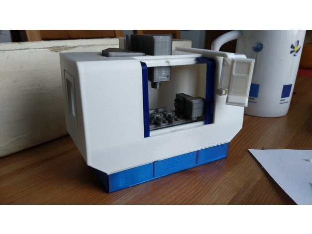 model cnc-100 shaublin freze makinesi modelleri 3D print model - Mito3D