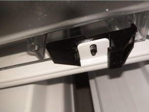 bauknecht refrigerator drawer attachment schubladenhalter replacement parts 3d print model - Mito3D