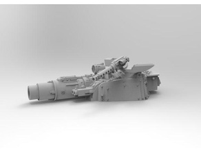 40k pintle mounted heavy stubber toy game accessories astra militarum warhammer 3d print model - Mito3D