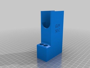 bosch glm 50 ° c, con cinturón de sujeción la herramienta los titulares cajas 3d print model - Mito3D