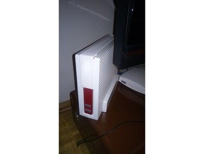 6590 led-kapak fritzbox bilgisayar 3d print model - Mito3D