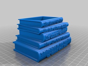 kristin book planter 3d printing 3d print model - Mito3D