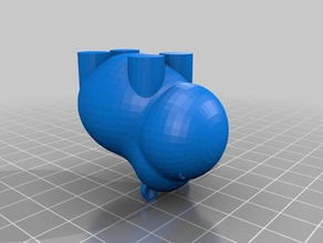 hippo bath toy 3d printing 3d print model - Mito3D