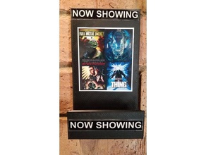ora sta mostrando blu-ray bluray titolare display stand dvd supporto per htpc film prop 3d print model - Mito3D