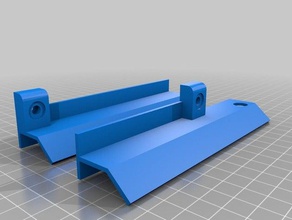 ender 3 led light rail 3d a impressora os acessórios de montagem 3d print model - Mito3D