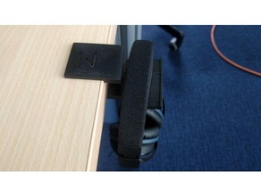 einstellbar headset-Halter office bose 3d print model - Mito3D