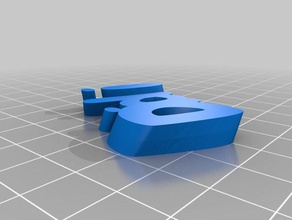 didi Schlüsselanhänger angepasst 3d print model - Mito3D