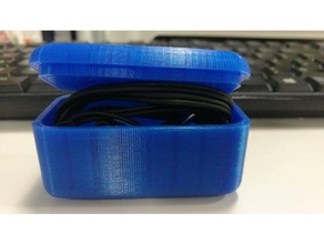 earphone box containers earphones 3d print model - Mito3D