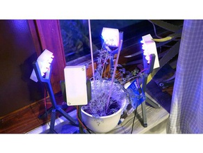low power grow light outdoor garden 3d print model - Mito3D