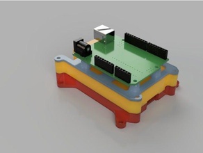 arduino chefe rpi caixa eletrônica raspberry pi 3d print model - Mito3D