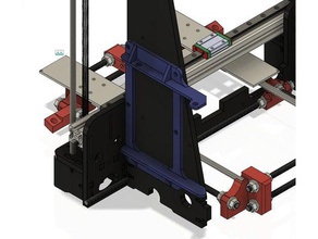 anet a8 bloc d'alimentation support de corrigé 3d l'imprimante pièces mise à niveau atx mont 3d print model - Mito3D