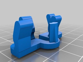 ge dishwasher tine clip other dish washer 3d print model - Mito3D