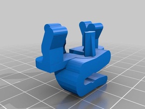 ge máquina de lavar louça retentor do pente outros clipe a 3d print model - Mito3D