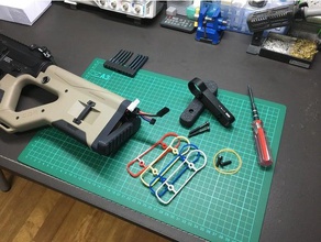 ıcs asg hera silah m4 tutuşunu stok cqr diy airsoft 3d print model - Mito3D