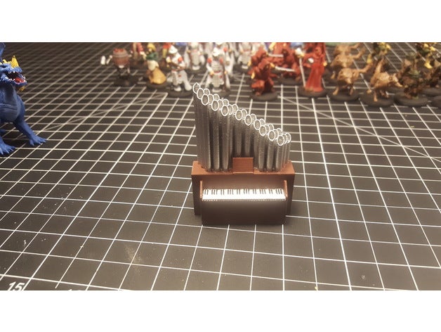 Miniatur-Orgel Spielzeug & Spiele 3D print model - Mito3D