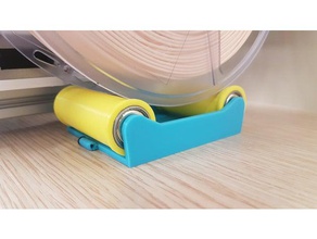 simple spool roller 3d printer accessories nsfw spoolholder holder 3d print model - Mito3D