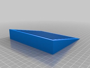 parametric footrest doorstop household 3d print model - Mito3D