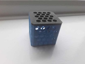 honeycomb-box Container 3d print model - Mito3D