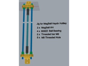 jig ball joint rod ends 3d printer accessories 3d print model - Mito3D