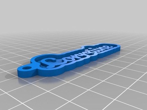 lol Schlüsselanhänger angepasst 3d print model - Mito3D
