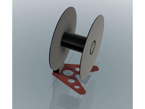 table top spool holder base 3d printer accessories 3d print model - Mito3D