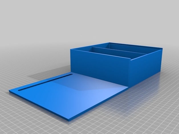 caja recipientes personalizado 3D print model - Mito3D