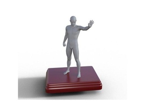 la base del supporto di action figures oggetti scena carattere da collezione sesso femminile umana lol lolololol perdente marvel miniatura 3d print model - Mito3D