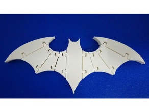 another articulated batarang toys games 3d print model - Mito3D