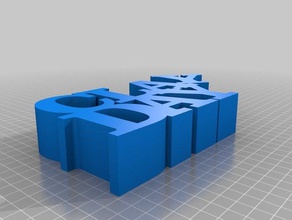 argilla giorno 2 sculture personalizzato 3d print model - Mito3D