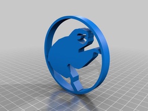 sloth keychain keychains 3d print model - Mito3D