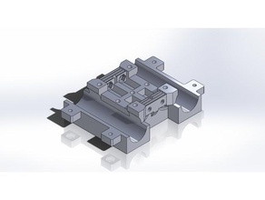 hevo transport aucune insérer l'écrou 3d de l'imprimante pièces hypercube evo évolution 3d print model - Mito3D