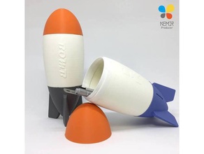 bomb pen case diy 3d print model - Mito3D