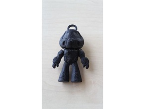 doomguy keychain video games game 3d print model - Mito3D