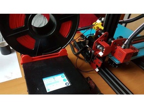 support de bobine u20 verser roulement 625 3 d l'imprimante accessoires alfawise porte 3d print model - Mito3D
