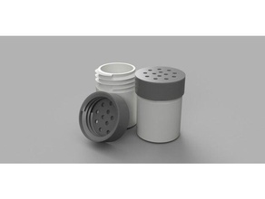 shaker bottle household 3d print model - Mito3D