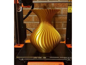 another spiral vase art flower nsfw 3d print model - Mito3D
