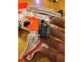 parafuso strife placa do interruptor brinquedo jogo os acessórios nerf blaster gun mod 3d print model - Mito3D