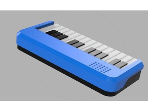 cakie synth mk1 work progress music synthesizer 3d print model - Mito3D