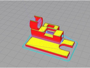 support capteur filament u20 dalfawise 3d printer accessories alfawise guide 3d print model - Mito3D