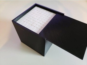 9x9 rubiks cube-box Rätsel 3d print model - Mito3D