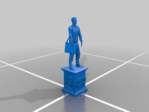 beste boss-statue Skulpturen 3d print model - Mito3D