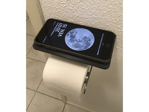 phone holder ikea grundtal bathroom 3d print model - Mito3D