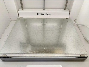 magnetic build plate upgrade ultimaker s5 3d printer parts 3d print model - Mito3D